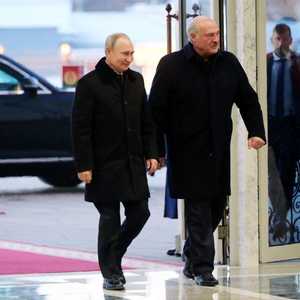 بوتين والرئيس البيلاروسي لوكاشينكو