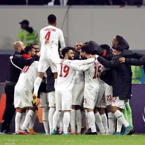 فرحة منتخب البحرين بالهدف الثاني