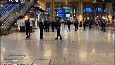 إصابة 6 أشخاص في عملية طعن بمحطة للقطارات في باريس