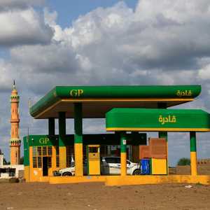 محطة وقود في الخرطوم - السودان