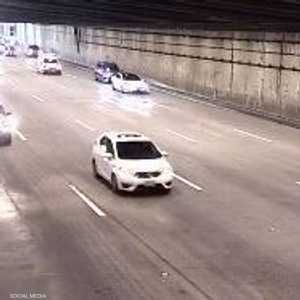 لحظات قبل وقوع الحادث