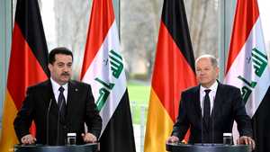 المستشار الألماني ورئيس الوزراء العراقي