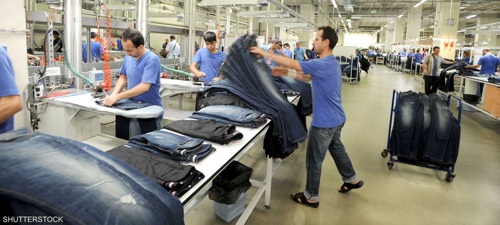 مصنع ملابس في تركيا