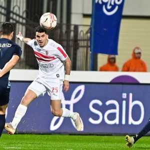 من مباراة الزمالك وبيرامدز