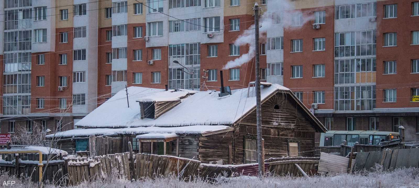 مدينة ياكوتسك في سيبيريا - أرشيفية