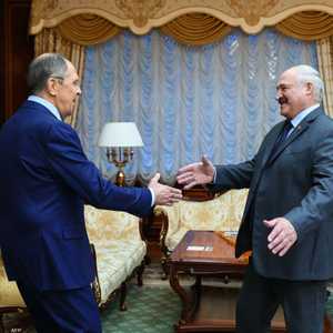 لوكاشينكو استقبل لافروف في مينسك