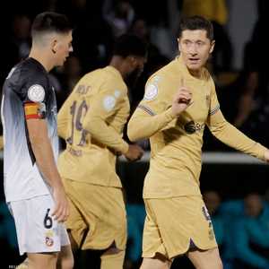 ليفاندوفسكي سجل مرتين في الفوز الكاسح