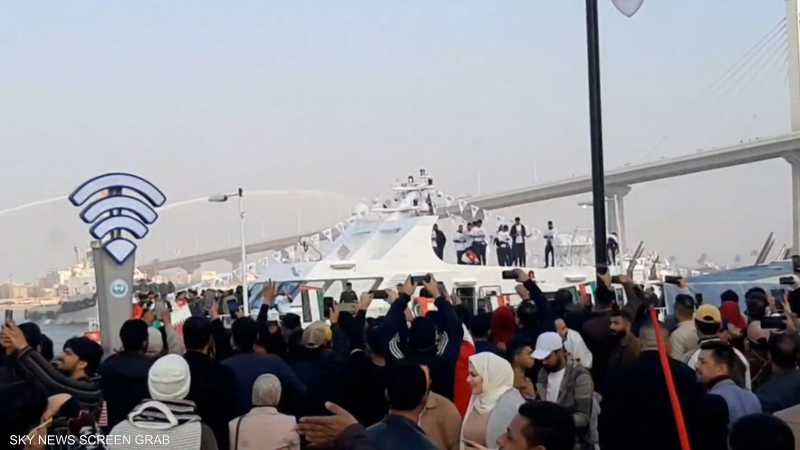 البصرة تحتفل بأبطال الخليج في جولة بحرية في شط العرب