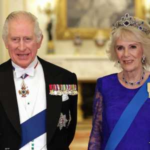ملك بريطانيا تشارلز وزوجته كاميلا