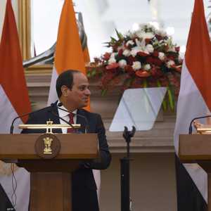 السيسي في الهند