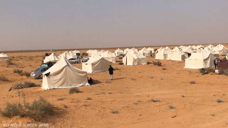 النازحون داخل ليبيا يشتكون تعرضهم لأوضاع معيشية قاسية