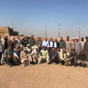 البعثة الأثرية المكتشفة لأقدم مدينة سكنية في البر الشرقي