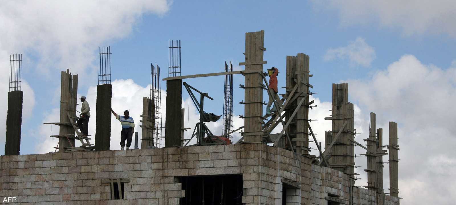 بناء لأحد العقارات في العاصمة الأردنية عمان