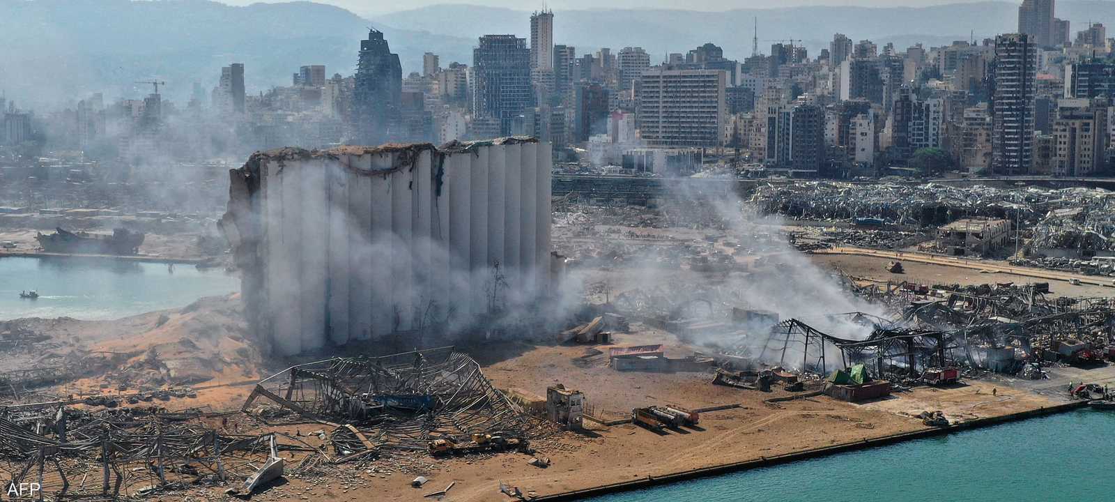الانفجار الكارثي في مرفأ بيروت الذي وقع عام 2020
