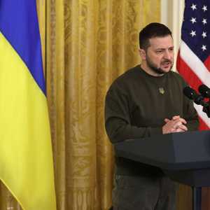 الرئيس الأوكراني فلوديمير زيلينسكي