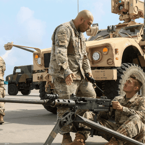 عناصر من القوات الأميركية في قاعدة عسكرية