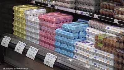 الأميركيون يشتكون من ارتفاع أسعار البيض بثلاثة أضعاف