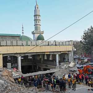 تفجير استهدف مسجدا في بيشاور الباكستانية