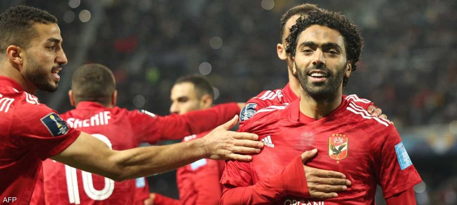 حسين الشحات أحرز هدف الأهلي في الشوط الأول