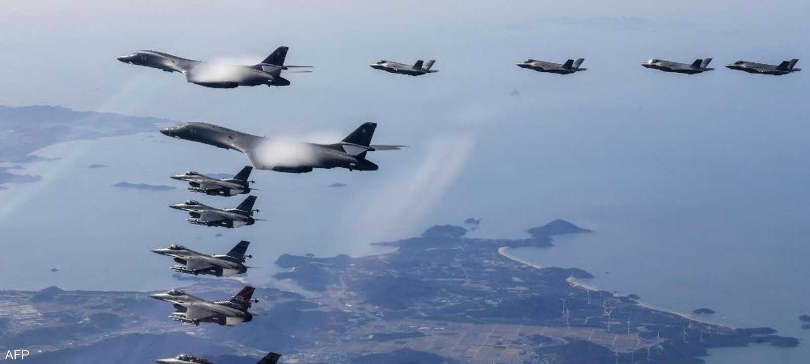 أرشيفية من تدريبات سابقة مشتركة بين واشنطن وسول