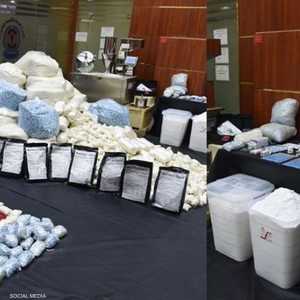 ضبط أكبر شحنة حبوب مخدرة في تاريخ البلاد