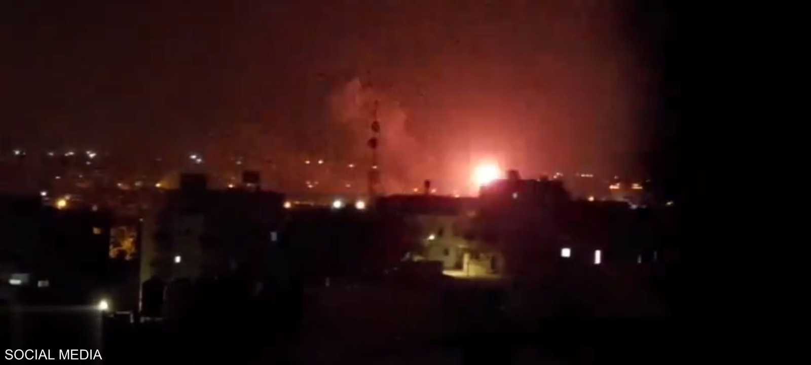 إسرائيل شنت ضربات جوية على غزة اليوم الخميس