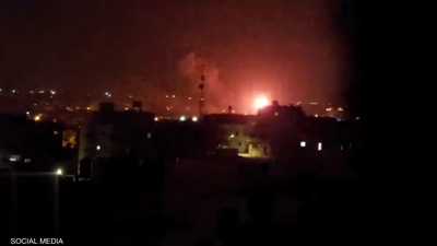 بعد اعتراض صاروخ.. ضربات جوية إسرائيلية على غزة