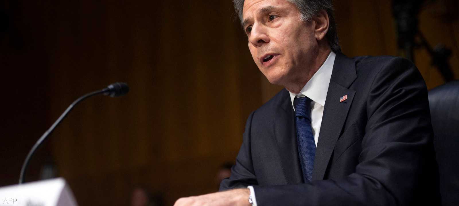 وزير الخارجية الأميركي أنتوني بلينكن.. أرشيفية