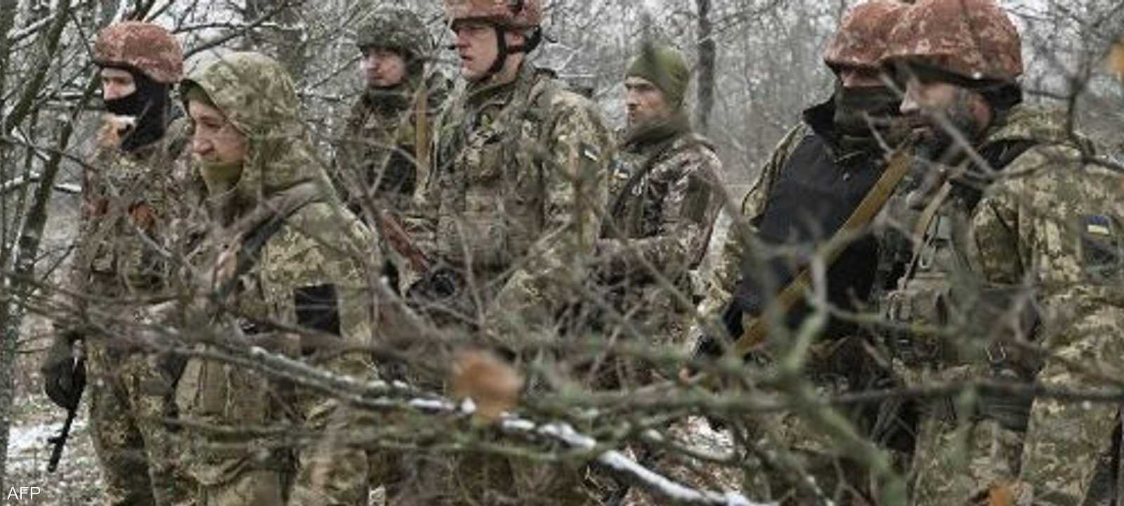 عناصر من الجيش الوكراني