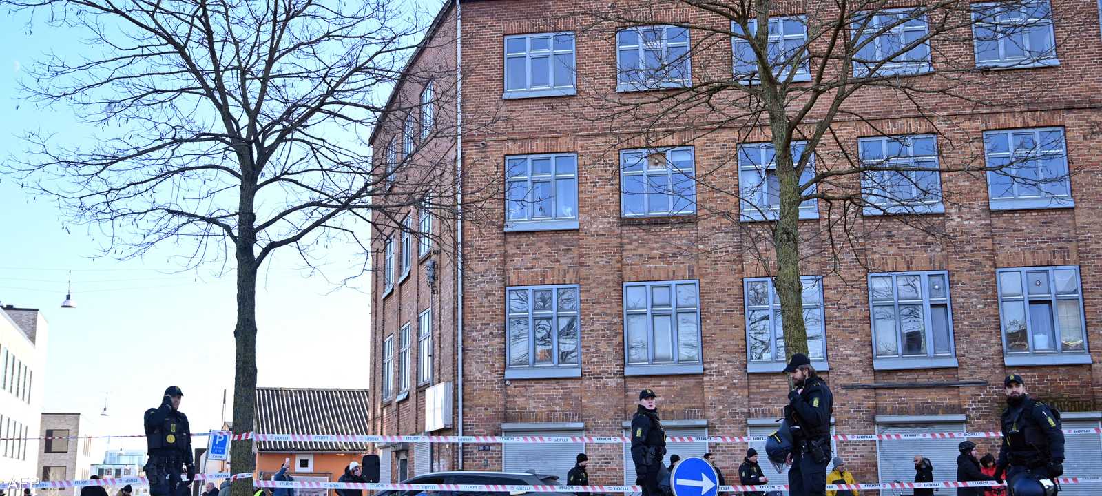 الشرطة الدنماركية تؤمن محيط مسجد في كوبنهاغن عقب الحادثة