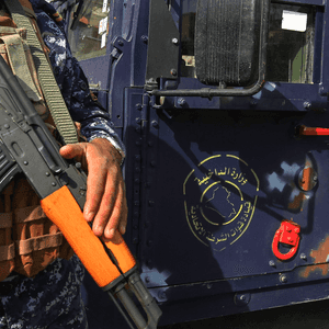 أرشيفية لقوة أمنية في العراق