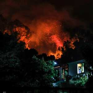 من حرائق الغابات في تشيلي