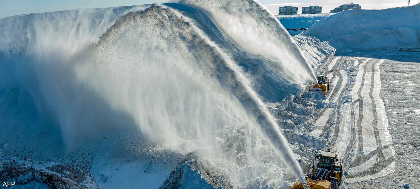 من موجة البرد التي ضربت كندا في أواخر يناير الماضي