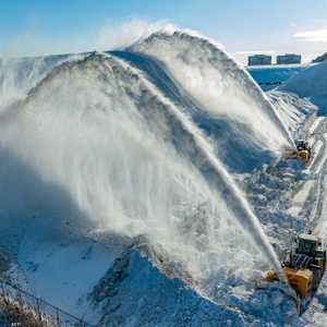 من موجة البرد التي ضربت كندا في أواخر يناير الماضي