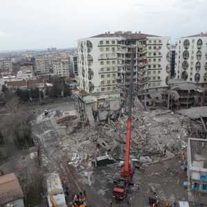 آثار الدمار في ديار بكر، جنوبي تركيا