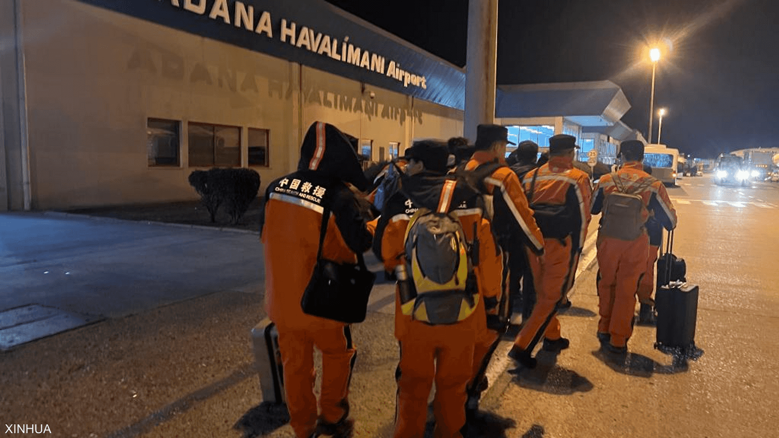 وصول فريق إنقاذ صيني إلى تركيا