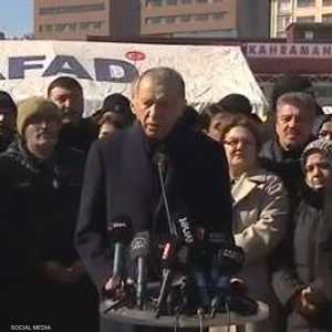 أقر أردوغان بوجود بعض المشاكل في الاستجابة المبدئية