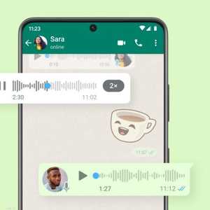 الرسائل الصوتية في واتساب
