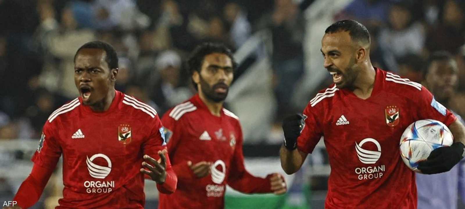 لاعبو الأهلي المصري