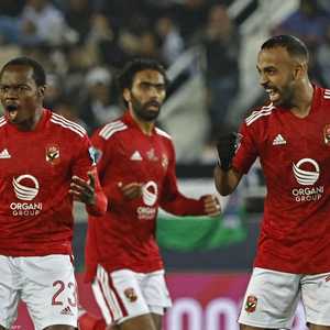 لاعبو الأهلي المصري