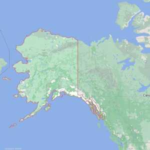 الجسم أسقط شمال شرقي ألاسكا قرب الحدود الكندية