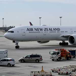 طائرة للخطوط الجوية النيوزيلندية