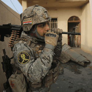 أرشيفية لأحد عناصر القوات الخاصة العراقية