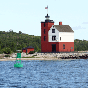 الجسم الغامض أسقط فوق بحيرة هورون