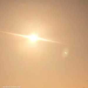 انفجار كويكب جنوب بريطانيا