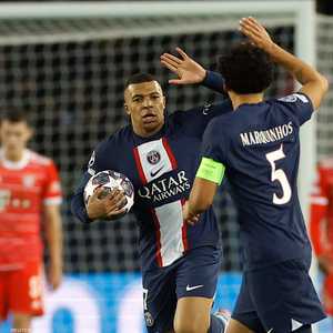 كيليان مبابي أمام بايرن ميونيخ