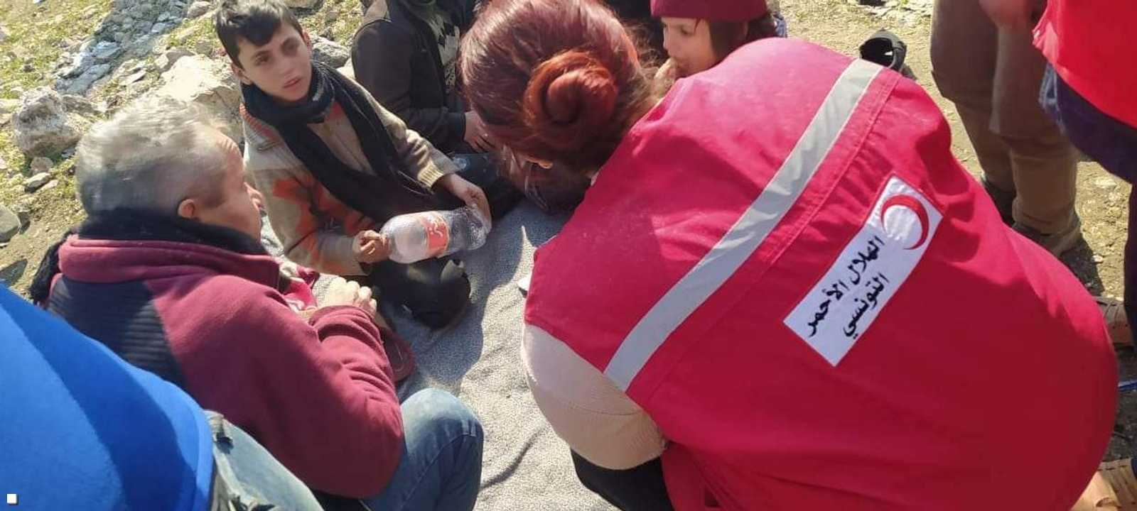 بعثة الإنقاذ التونسية: وقفنا على وضع إنساني صعب ودمار واسع