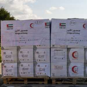 تستمر دولة الإمارات لليوم الحادي عشر في إرسال المساعدات