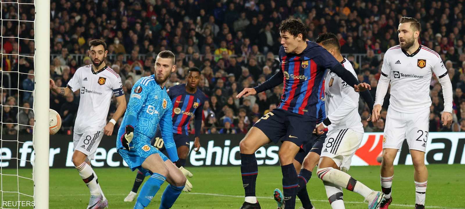 جانب من اللقاء المثير