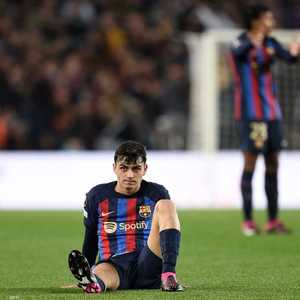 إصابة بيدري ضربة قوية